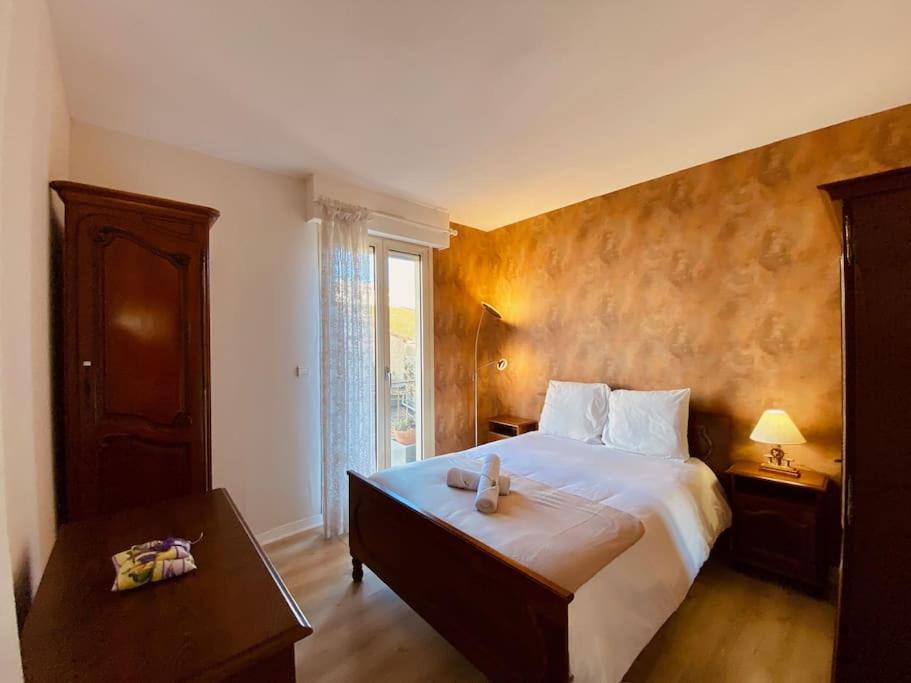 "Georgio" Grand Appartement Traversant Avec Vue Canal Et Parking Sète Exterior foto